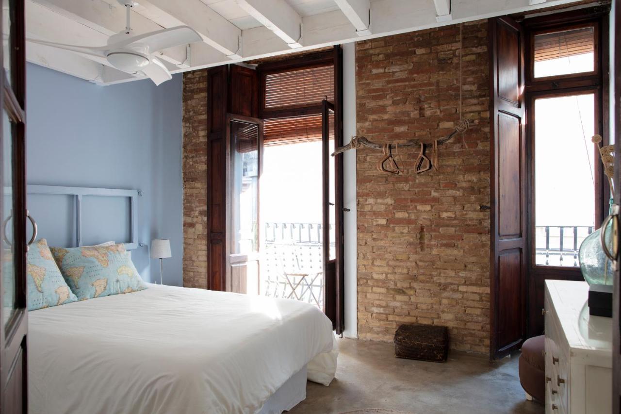 Florit Flats - Charming Apartment With Interior Terrace In Cabanyal Near The Beach Valencia Bagian luar foto