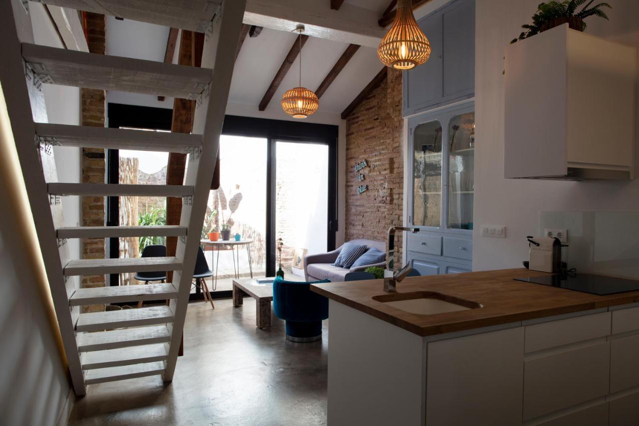 Florit Flats - Charming Apartment With Interior Terrace In Cabanyal Near The Beach Valencia Bagian luar foto