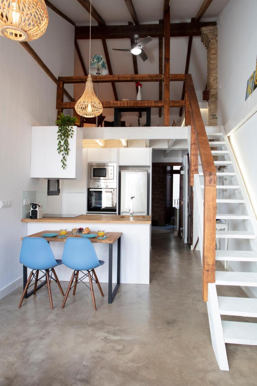 Florit Flats - Charming Apartment With Interior Terrace In Cabanyal Near The Beach Valencia Bagian luar foto