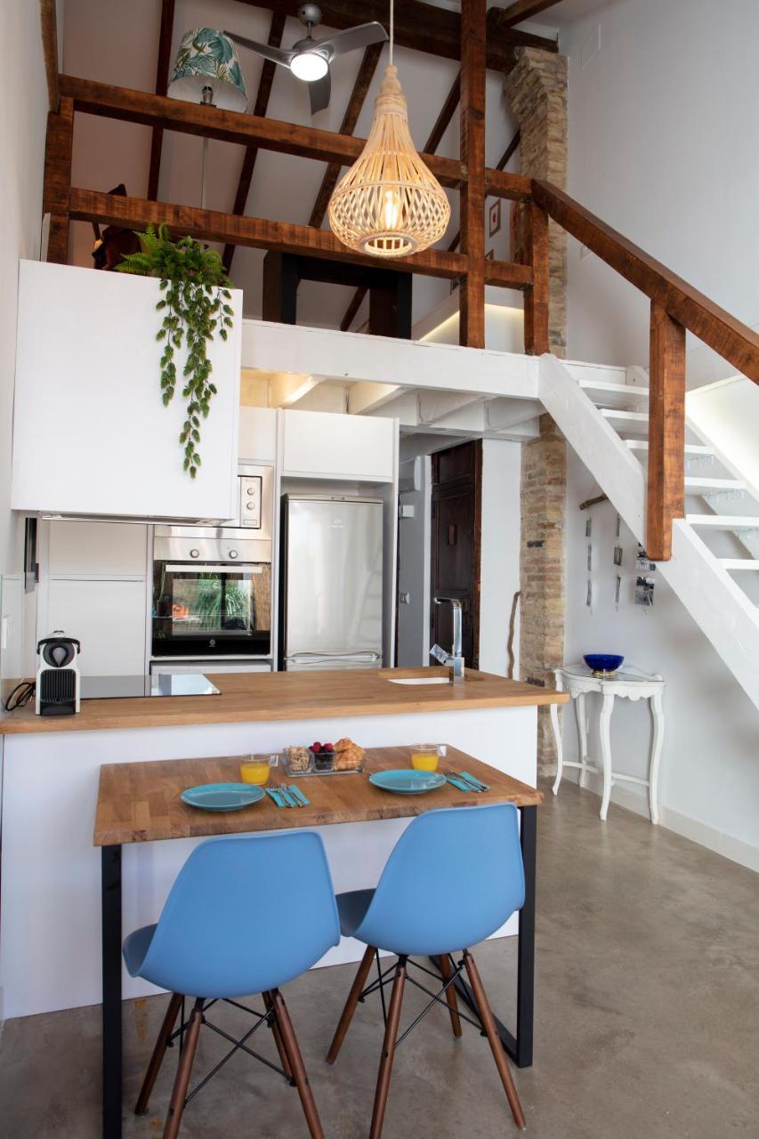 Florit Flats - Charming Apartment With Interior Terrace In Cabanyal Near The Beach Valencia Bagian luar foto