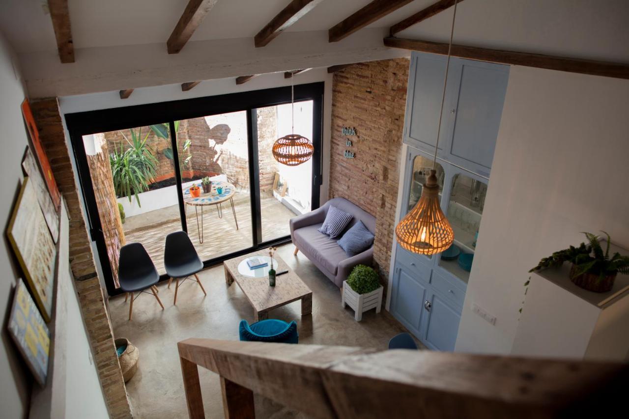 Florit Flats - Charming Apartment With Interior Terrace In Cabanyal Near The Beach Valencia Bagian luar foto