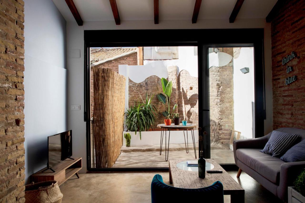 Florit Flats - Charming Apartment With Interior Terrace In Cabanyal Near The Beach Valencia Bagian luar foto